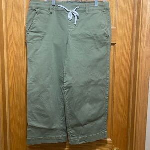 Torrid Green Casual Pants with Drawstring